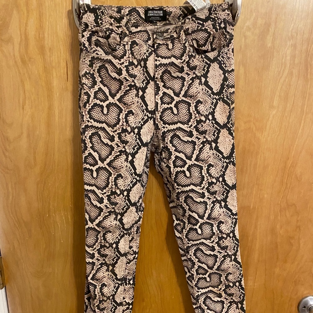 Snake Print Zara Pants